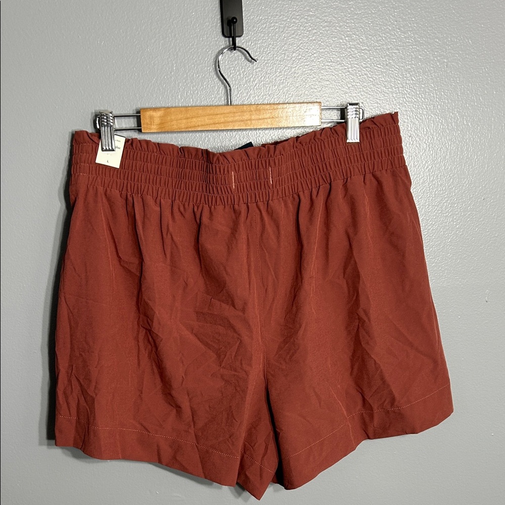 Abercrombie & Fitch High Waist Rust Shorts - Picture 4 of 4
